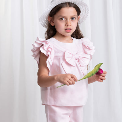 Pink Summer Fete Short Set