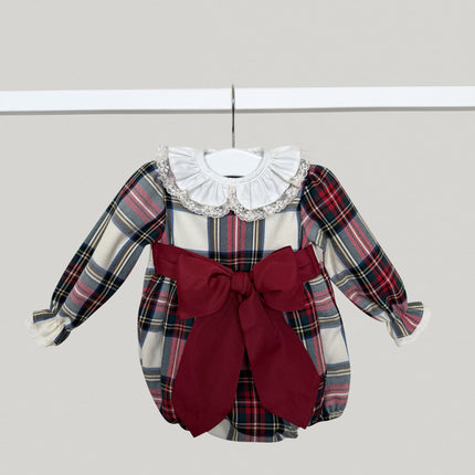 Little Tartan Romper