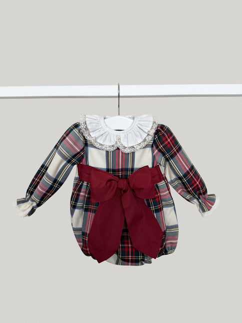 Little Tartan Romper