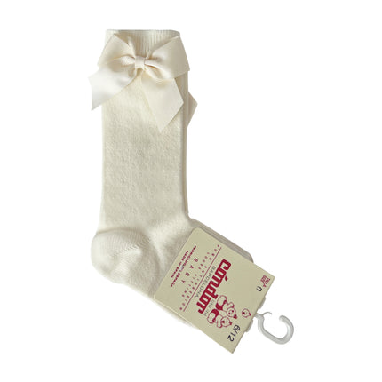 Little Knee High Sock (Ivory)