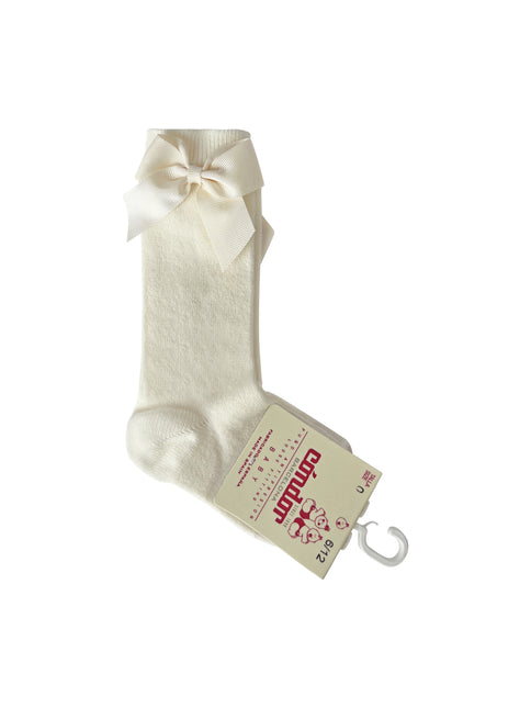 Little Knee High Sock (Ivory)