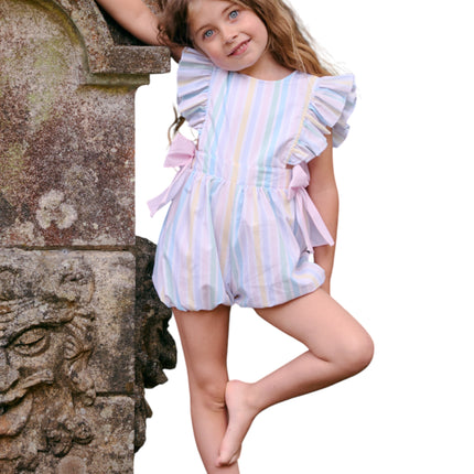 Pastel Stripe Jumpsuit