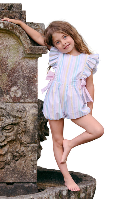 Pastel Stripe Jumpsuit