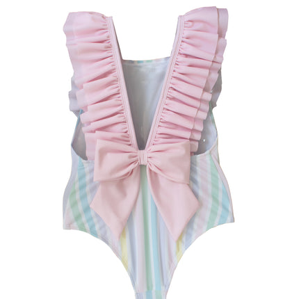 Pastel Stripe Aruba Swimsuit