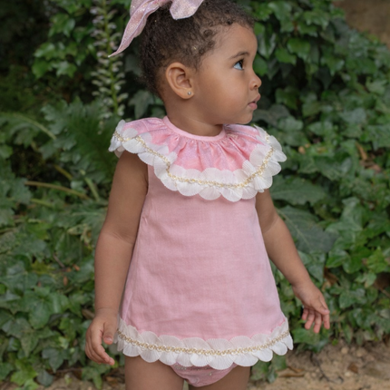 Naxos Alma Pink Dress Set