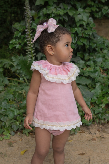 Naxos Alma Pink Dress Set