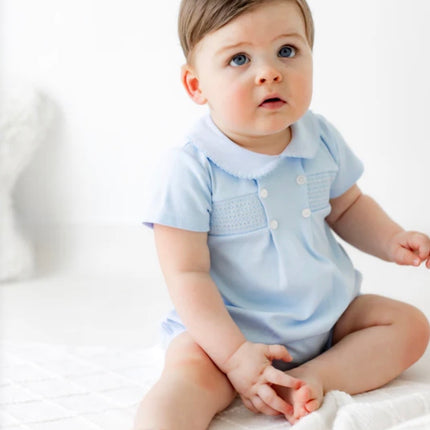 Hugo Smocked Romper
