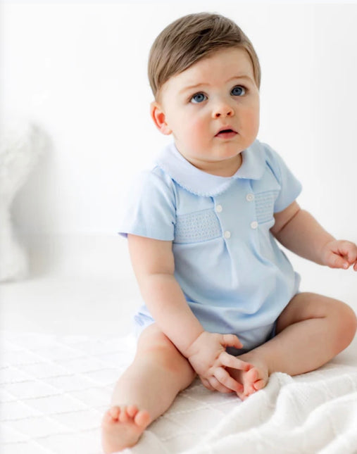Hugo Smocked Romper
