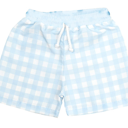 Chess Blue Swim Shorts