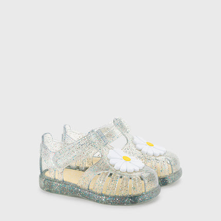 Igor Toby Gloss Flower Glitter Sandal