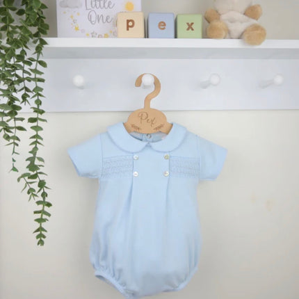 Hugo Smocked Romper