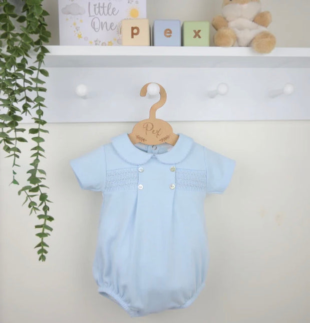 Hugo Smocked Romper