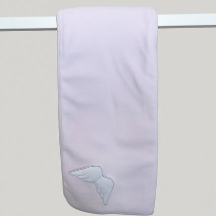 Velour Pink Angel Blanket