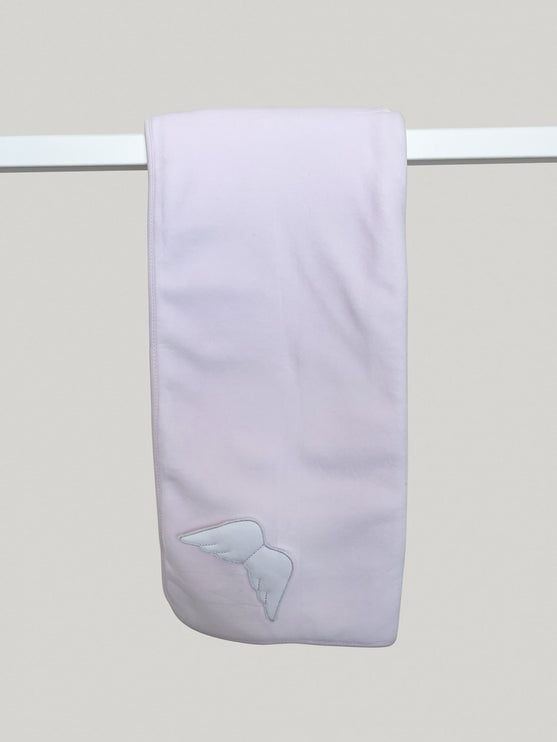 Velour Pink Angel Blanket