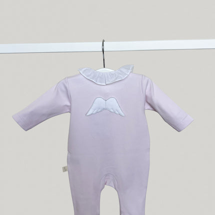 Frilly Pink Angel Babygrow