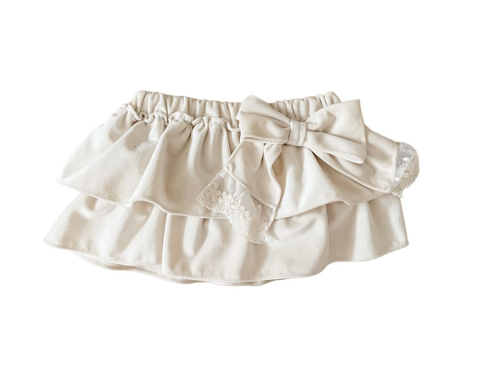 Little Velvet Bow Bloomers