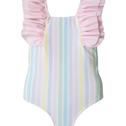 Pastel Stripe Aruba Swimsuit