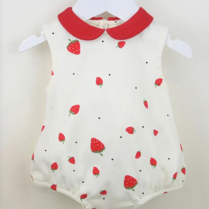 Sweet Strawberry Romper