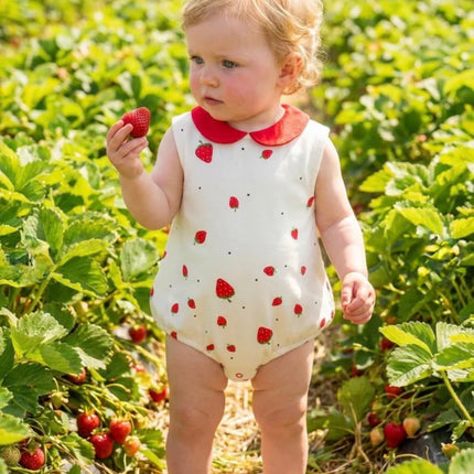 Sweet Strawberry Romper