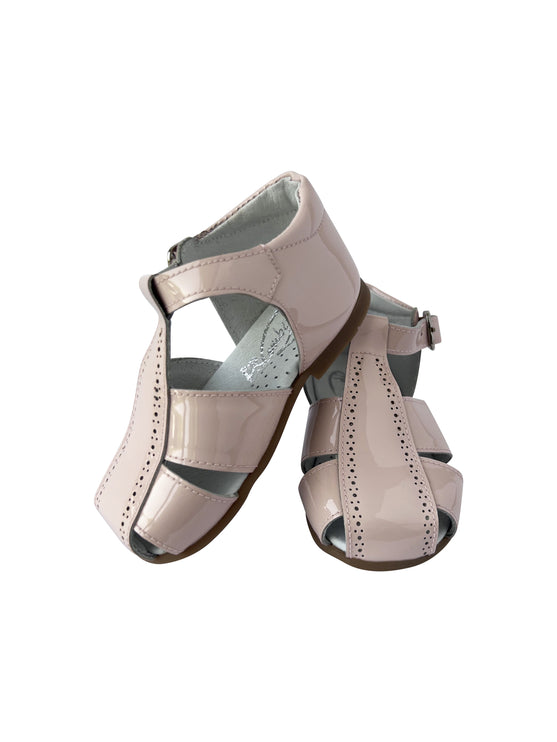 Little Pink Patent Sandal