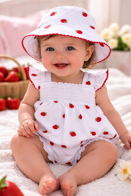 Strawberry Romper