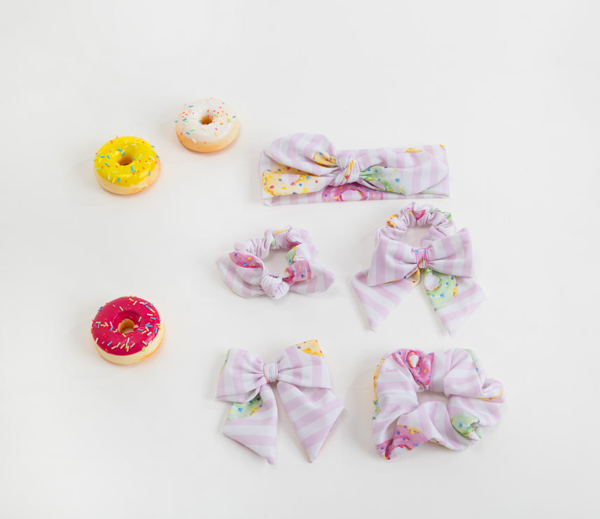 Little Donut Elastic Bow