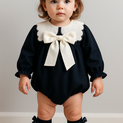 Stella Romper (Black)