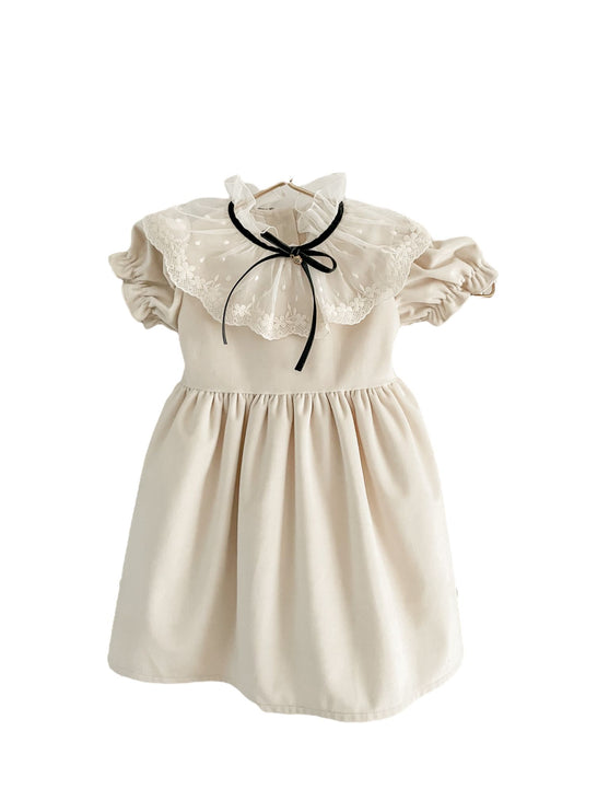 Little Annalise Velvet Dress