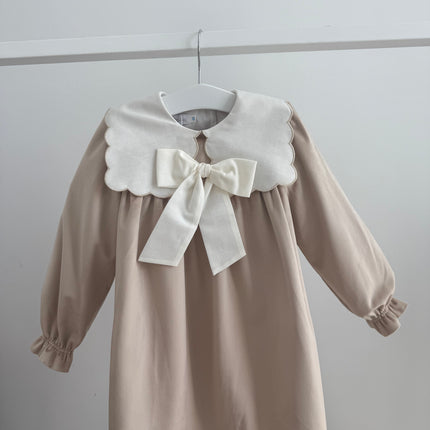 Stella Dress (Beige)