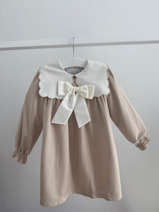 Stella Dress (Beige)