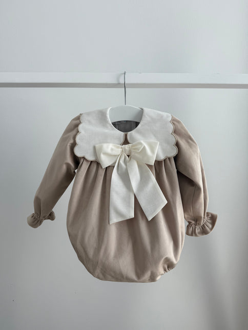 Stella Romper (Beige)