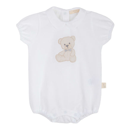 White Teddy Romper