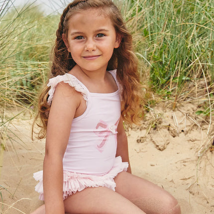 Pink Tulle Swimsuit