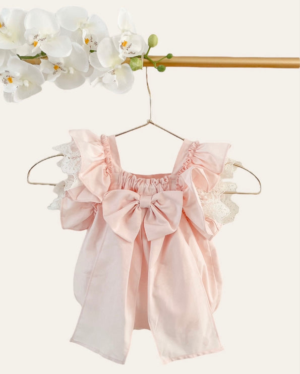 Little Lyna Romper (Pink)