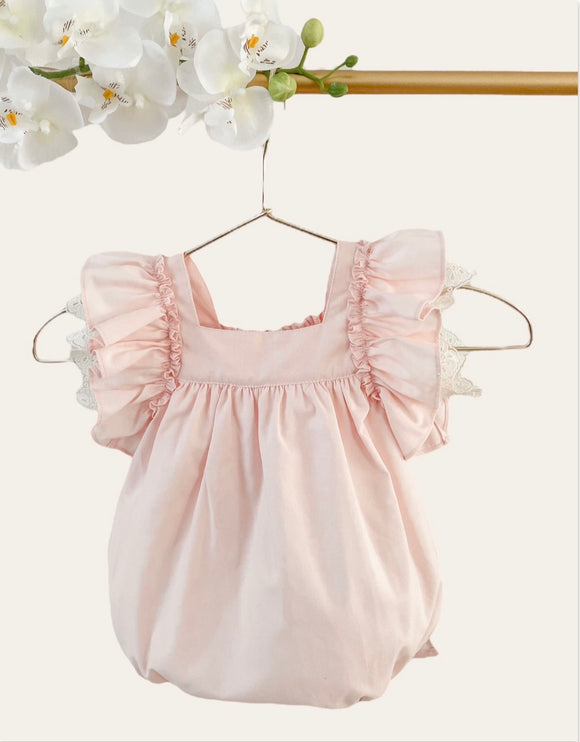 Little Lyna Romper (Pink)