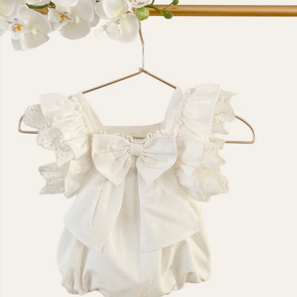 Little Lyna Romper (Ivory)