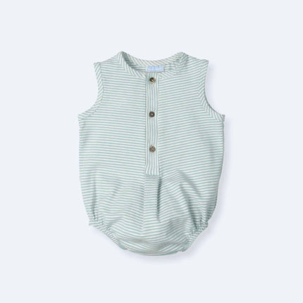 Little Mykonos Romper (Green)