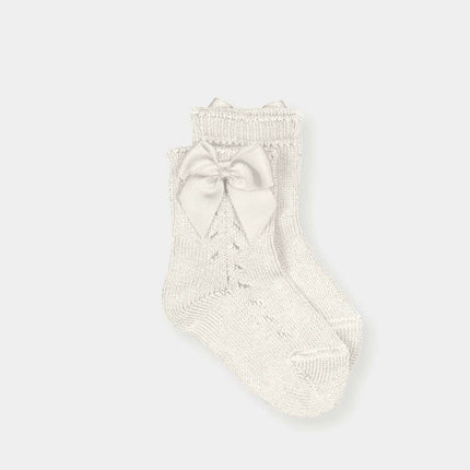 Little Lazo Ivory Sock