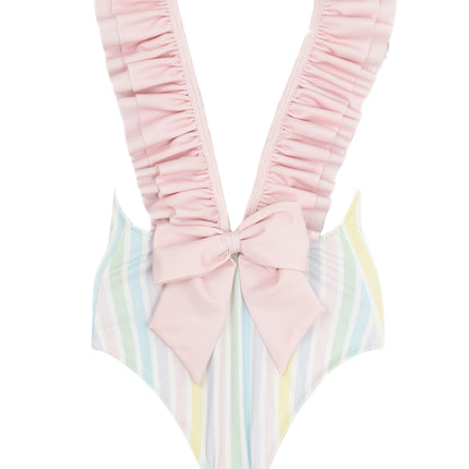 Pastel Stripe Cayo Coco Swimsuit