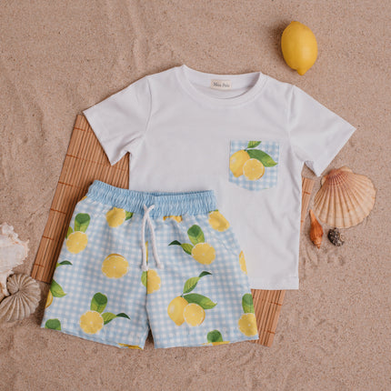 Little Lemon Swim Shorts