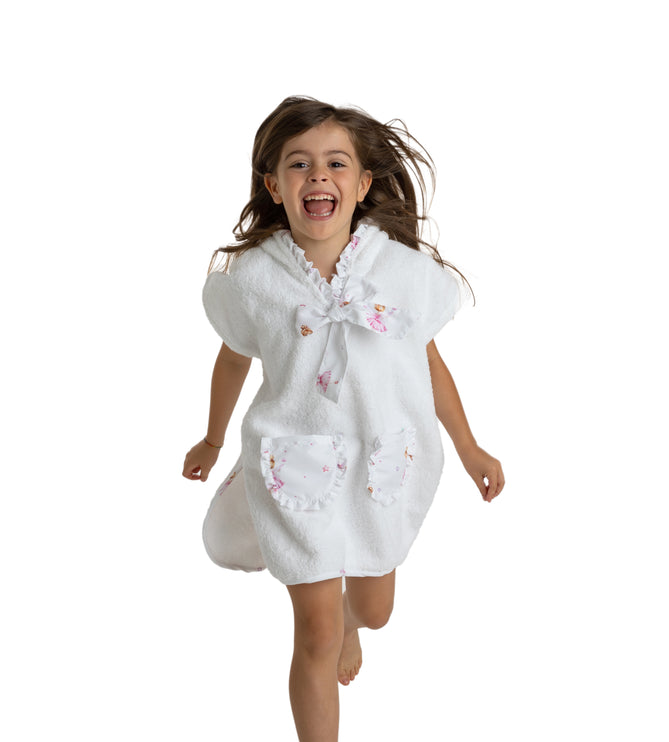 Little Ballerina Beach Poncho